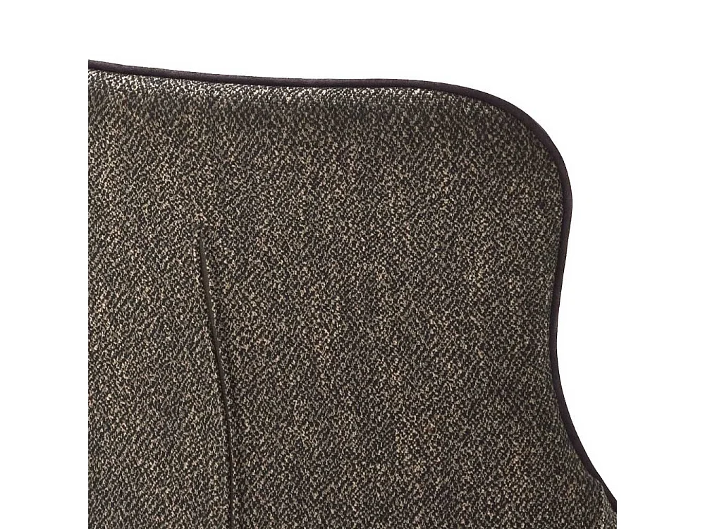 Esszimmer St�hle in Hellbraun Stoff Edelstahl (2er Set)