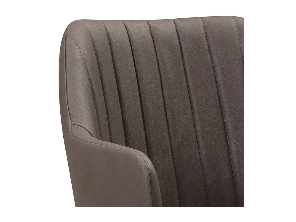 Armlehnstuhl Polsterstuhl drehbar aus Microfaser