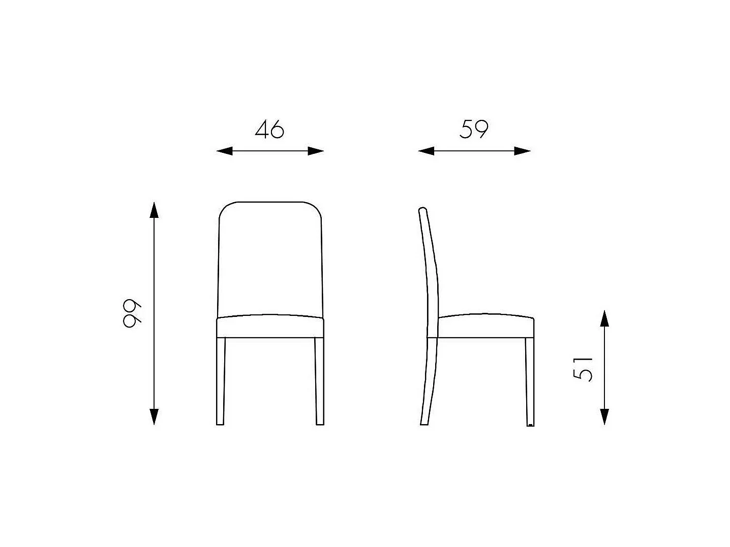 Esszimmerstuhl in Creme Kunstleder Buche Massivholz (2er Set)