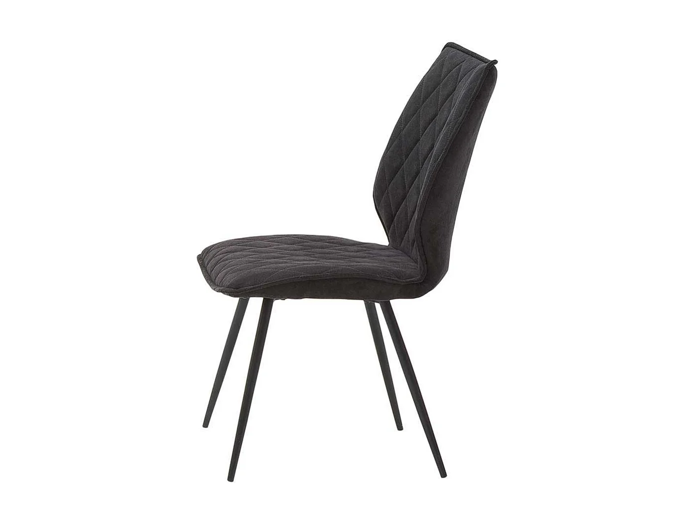 K�chenst�hle in Anthrazit Microfaser 50 cm breit (2er Set)