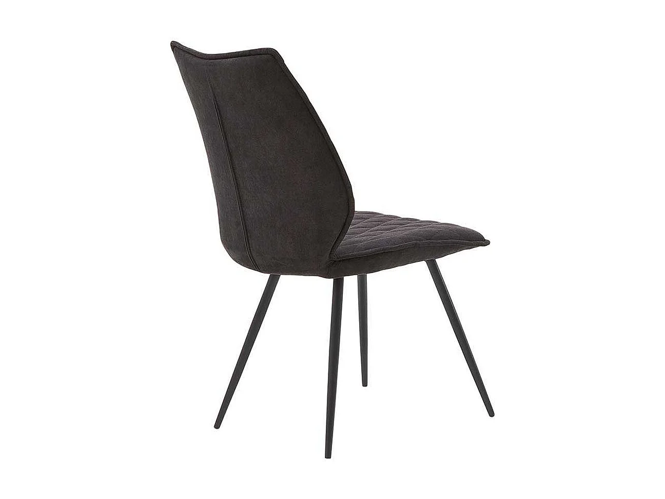 K�chenst�hle in Anthrazit Microfaser 50 cm breit (2er Set)