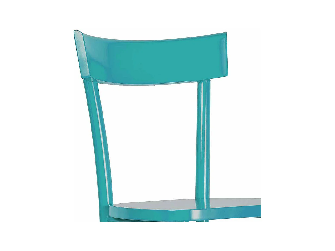 Holzstuhl in Türkis Buche (2er Set)