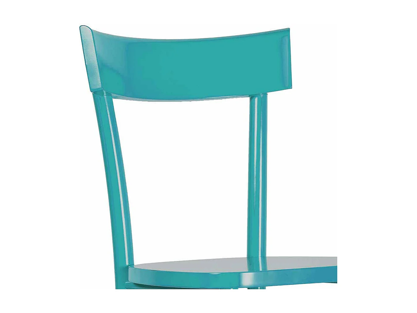 Holzstuhl in Türkis Buche (2er Set)