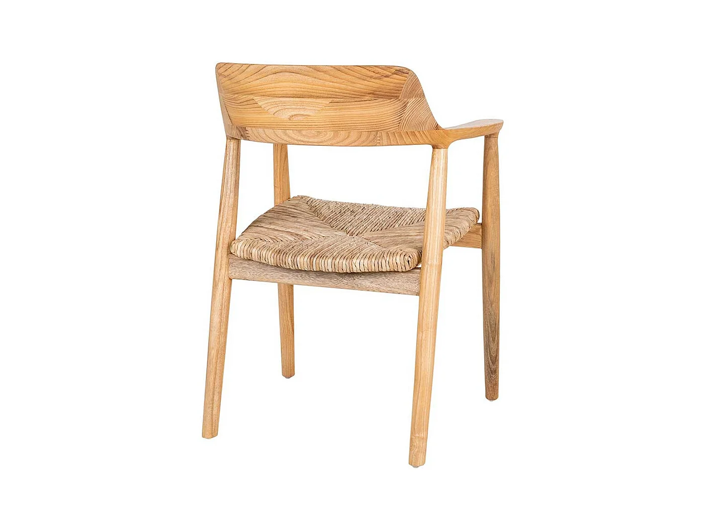 Esszimmerarmlehnstuhl im Skandi Design aus Sungkai Holz (2er Set)