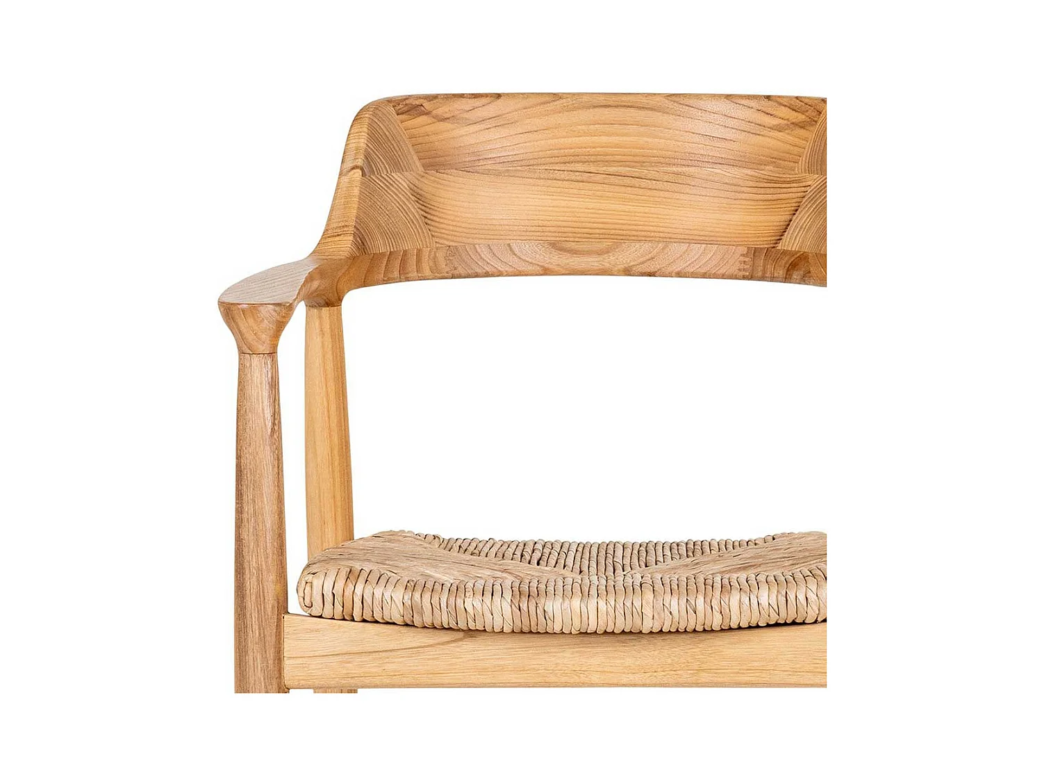 Esszimmerarmlehnstuhl im Skandi Design aus Sungkai Holz (2er Set)