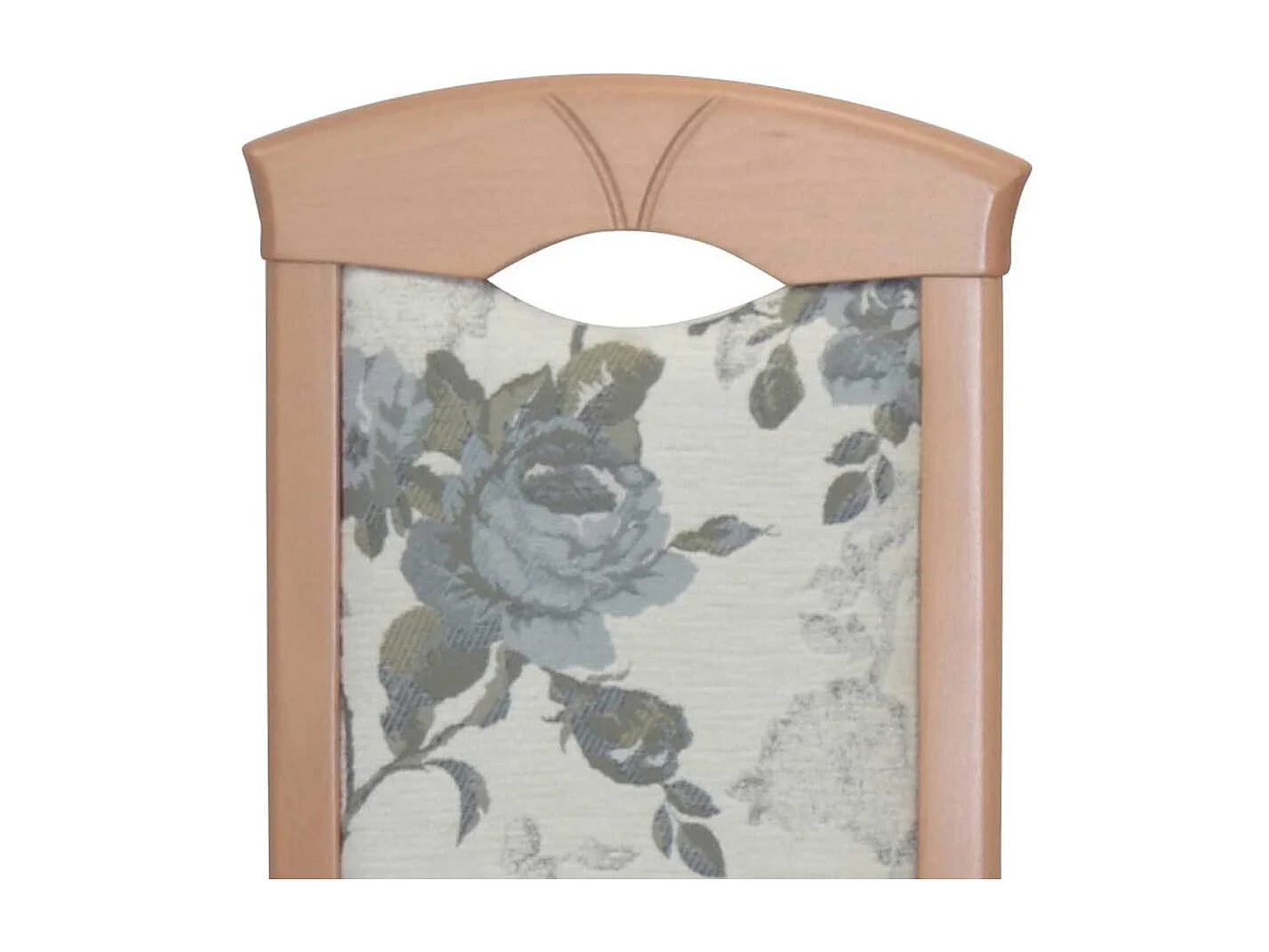 Esstisch Stühle Buche mit Blumen Motiv Beige bunt (2er Set)