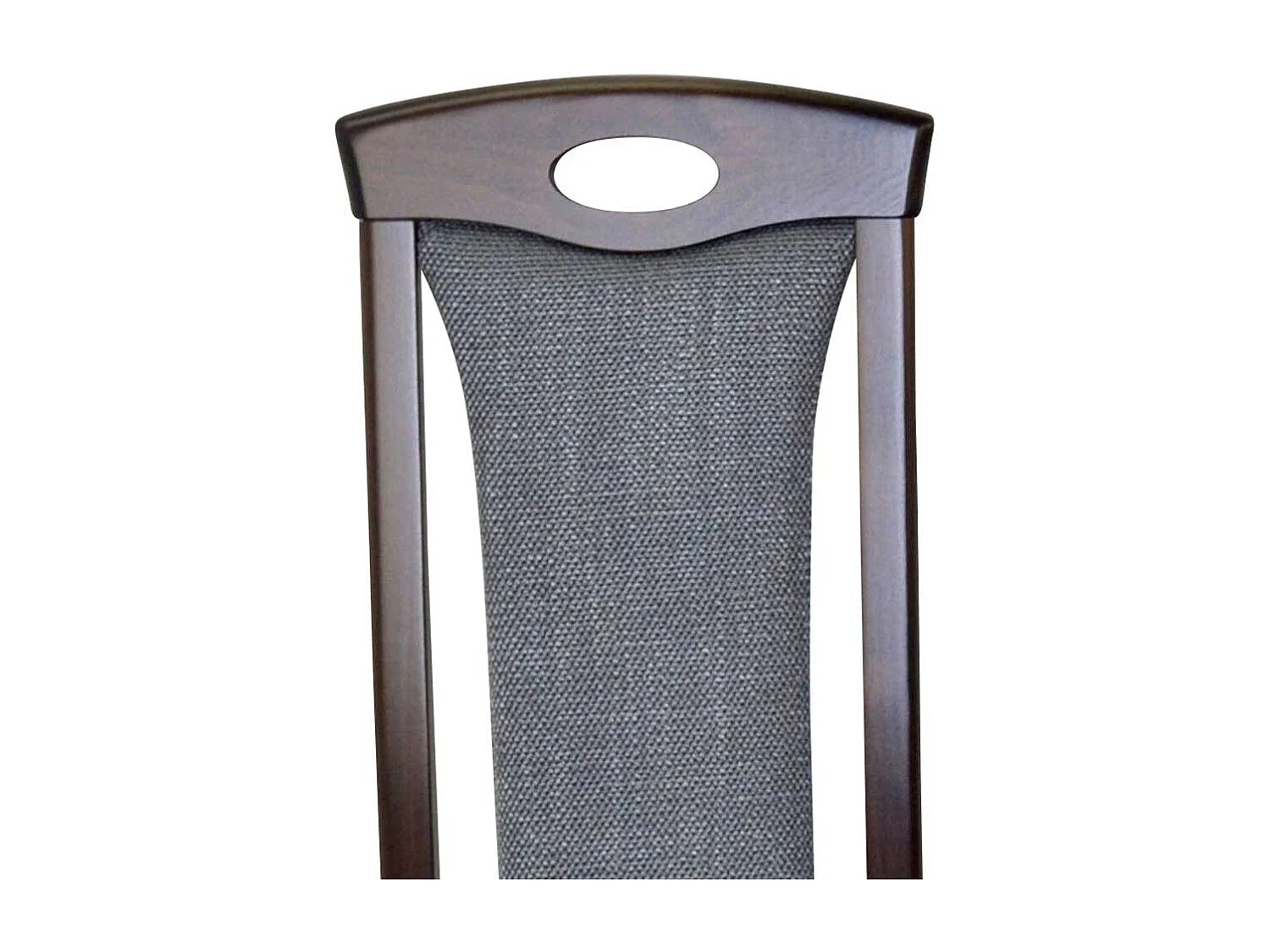 Stühle in Nussbaumfarben Anthrazit (2er Set)