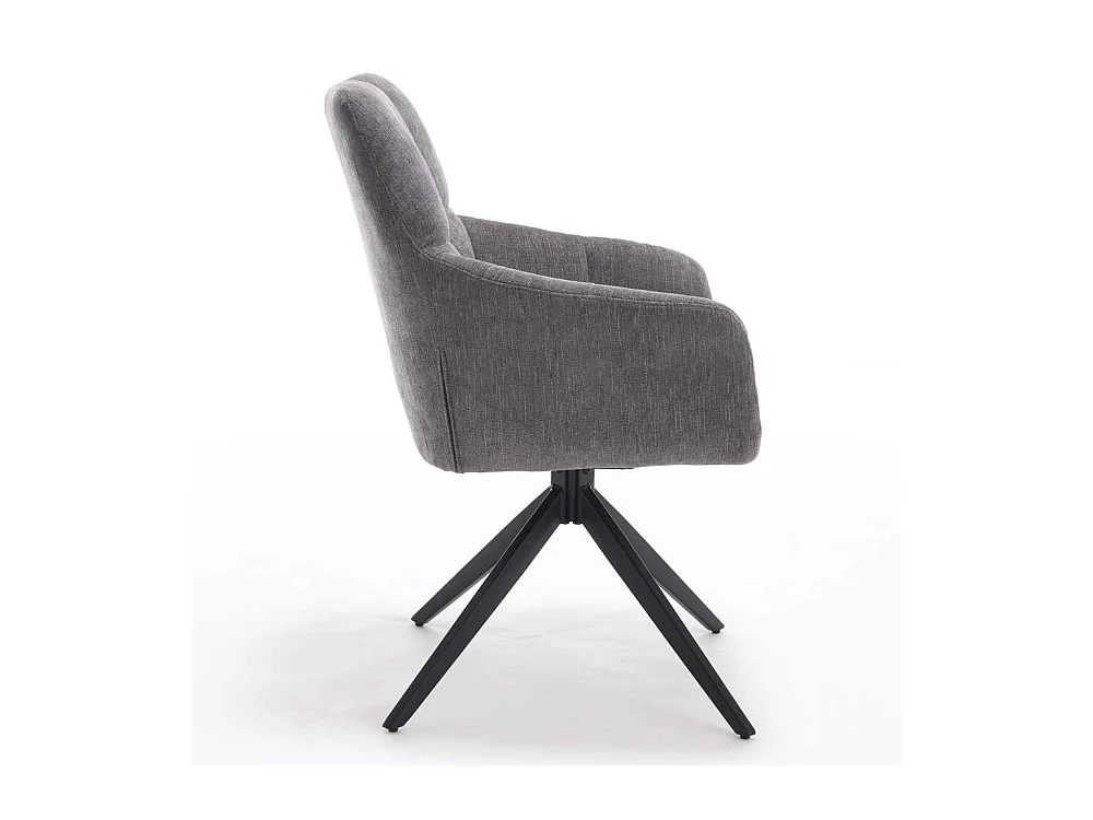 Armlehnstuhl in Grau Armlehnen (2er Set)