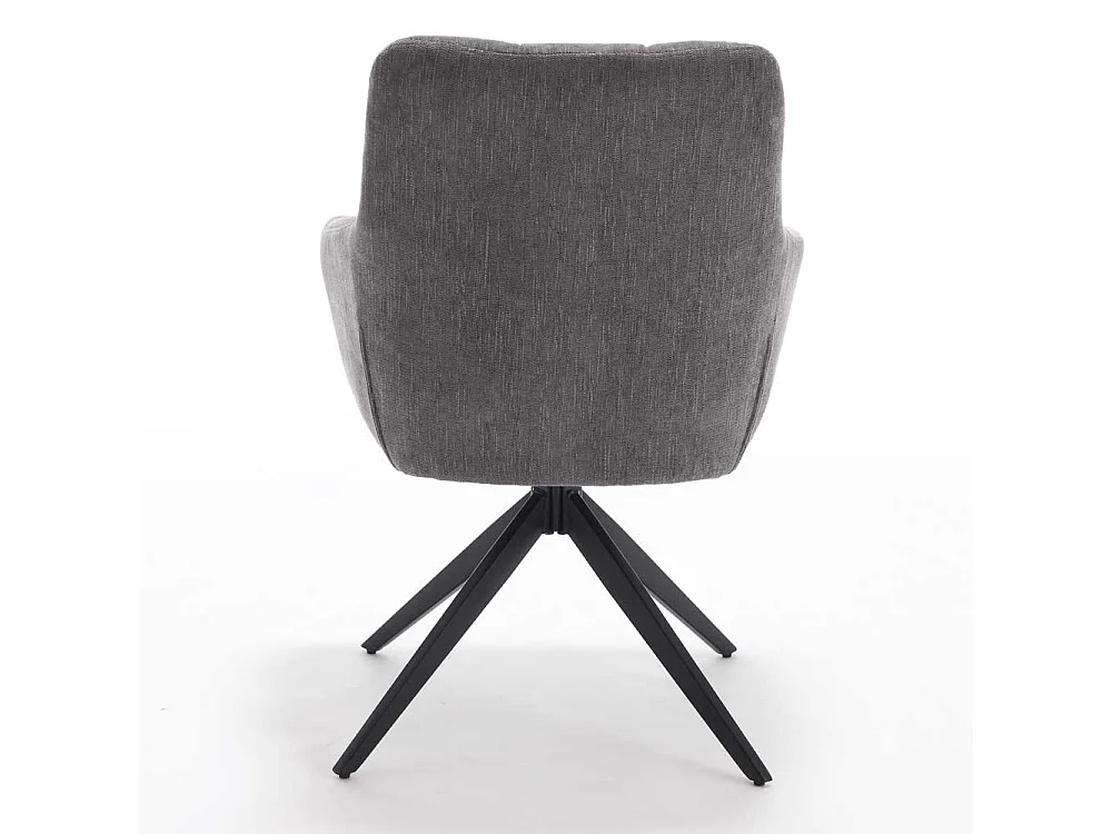 Armlehnstuhl in Grau Armlehnen (2er Set)