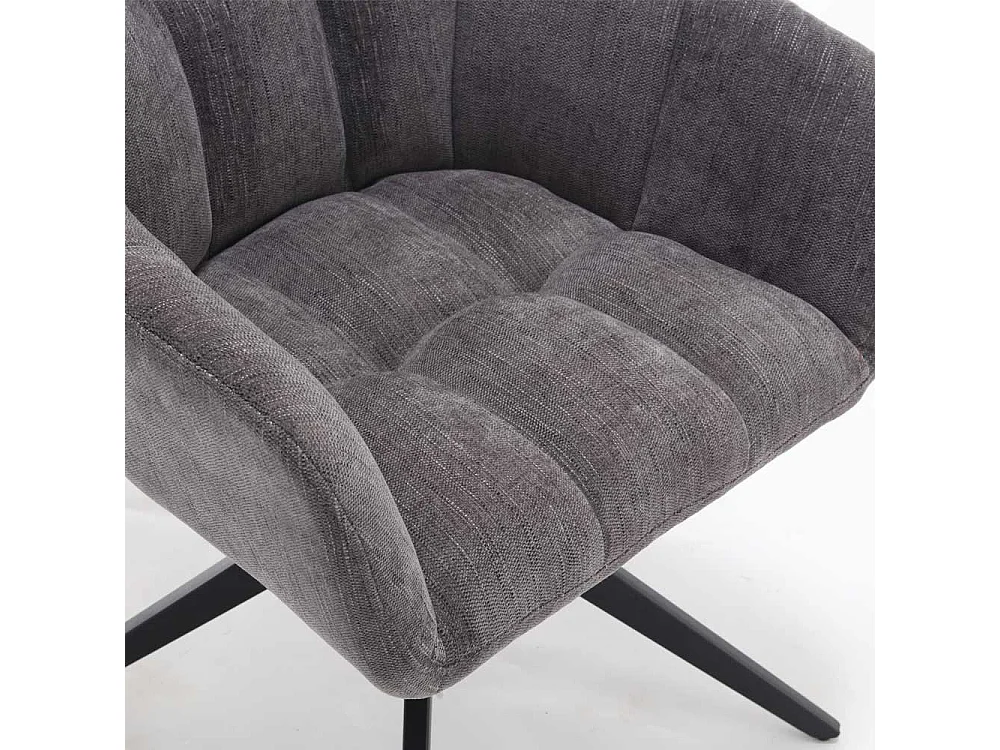 Armlehnstuhl in Grau Armlehnen (2er Set)