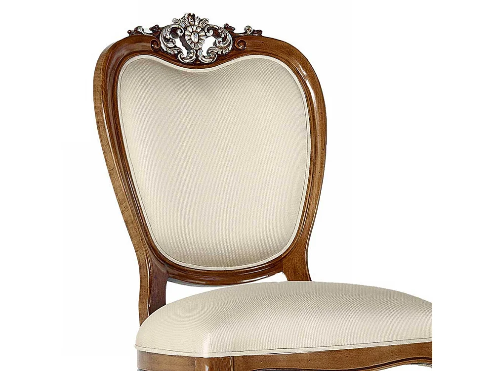 Luxus Esszimmerstuhl in italienischem Design hoher Lehne