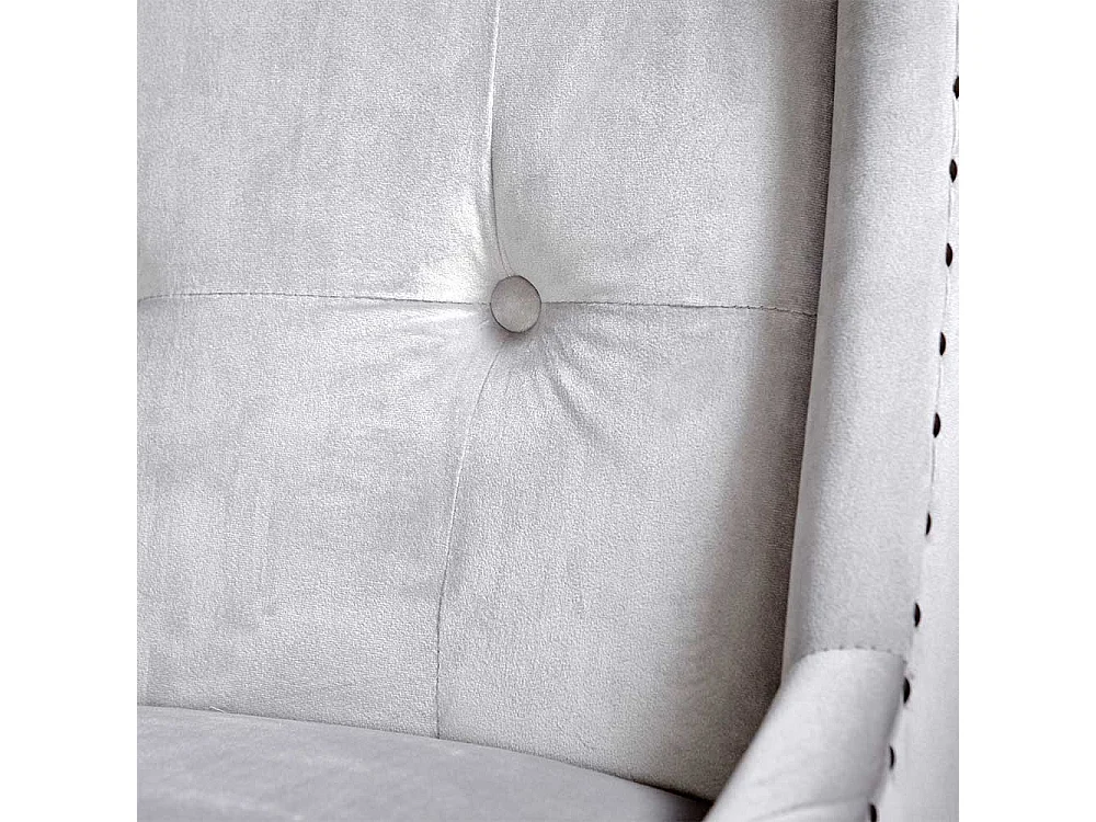 Esszimmerstuhl Stuhl in Silbergrau und Schwarz