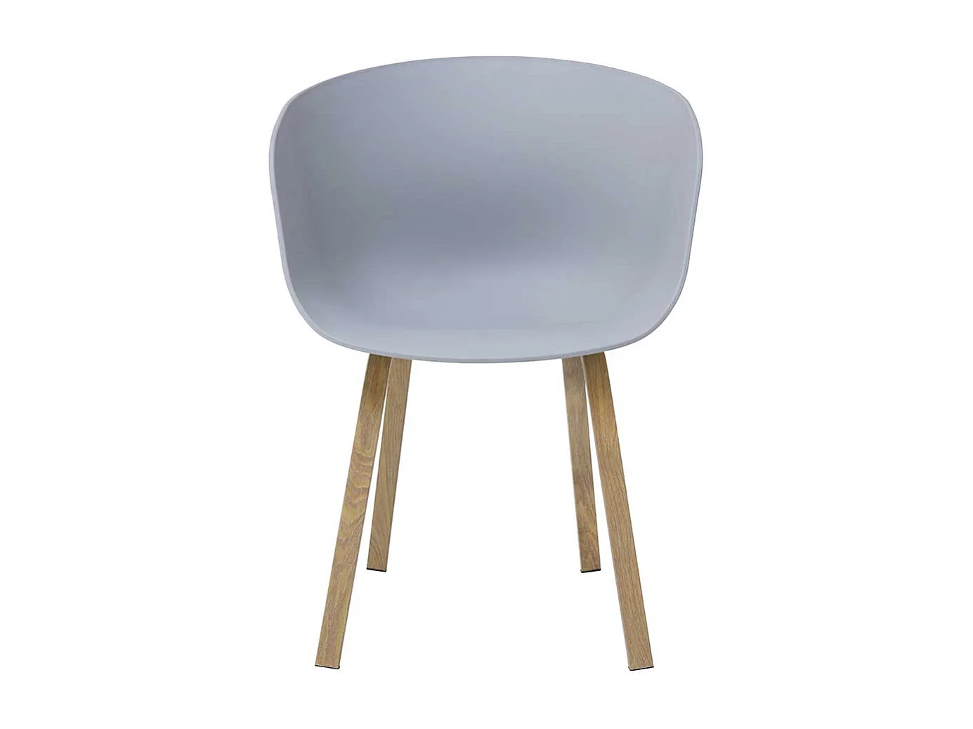 Esszimmerstühle aus Kunststoff mit Sitzschale (2er Set)