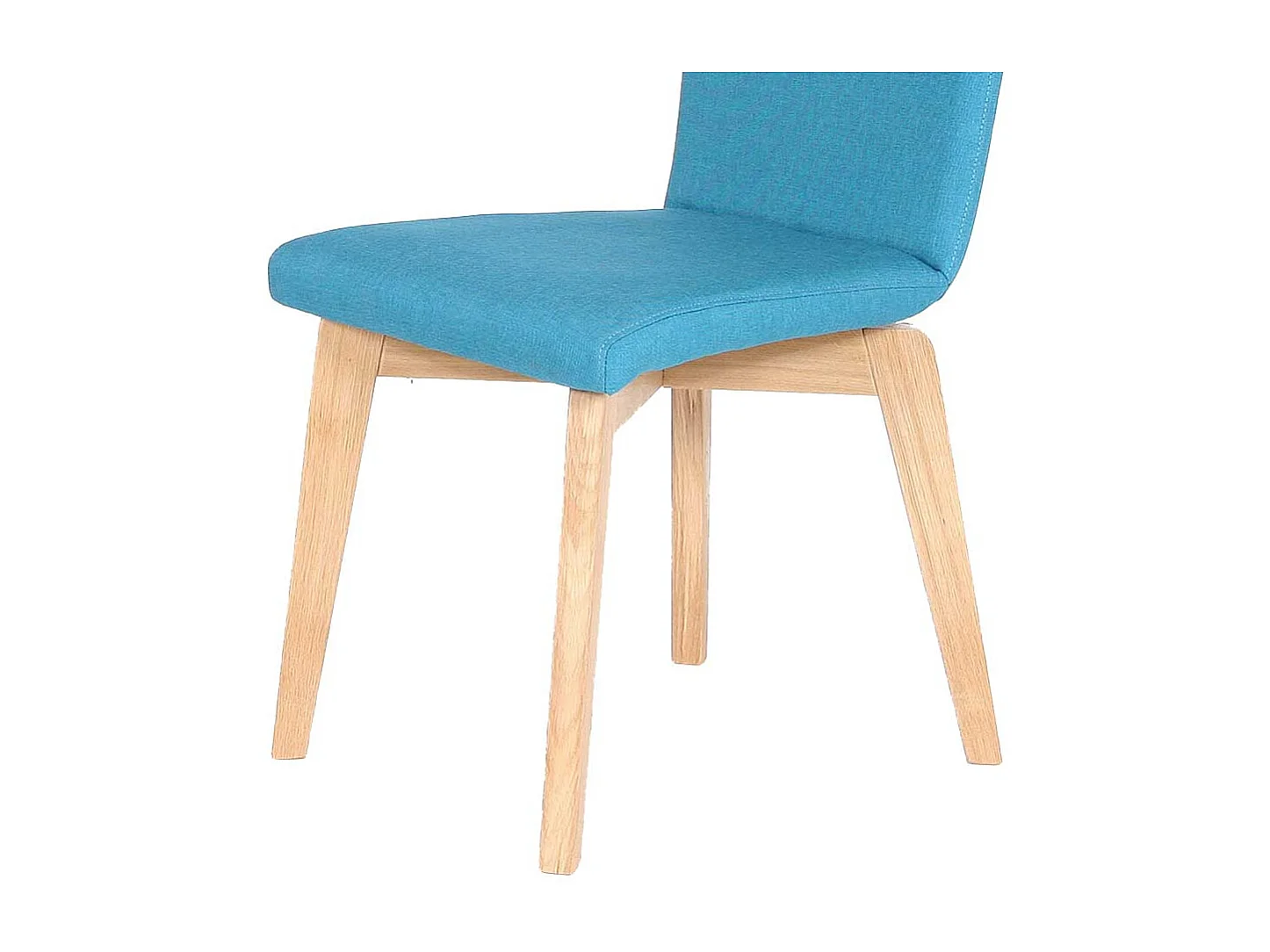Polsterstuhl in Petrol modern (2er Set)