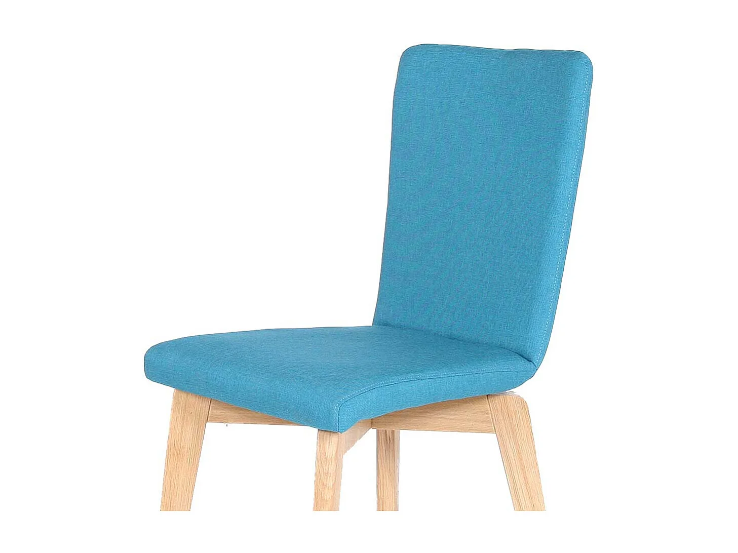 Polsterstuhl in Petrol modern (2er Set)