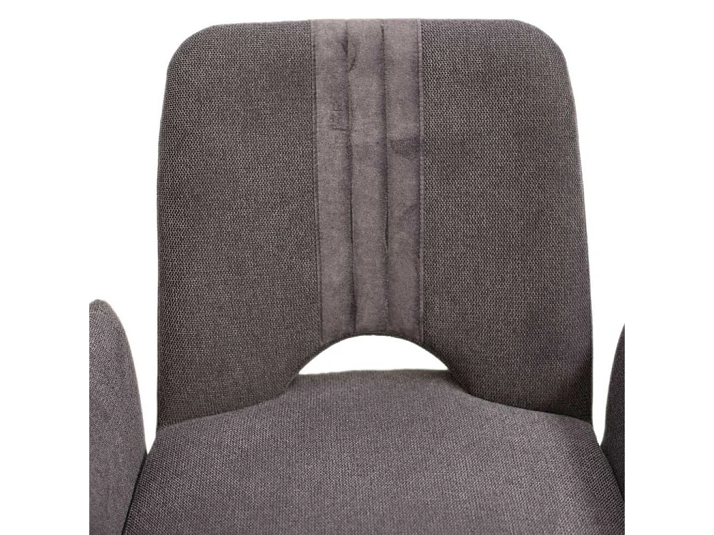 Esszimmerarmlehnstuhl aus Velours Gestell aus Massivholz