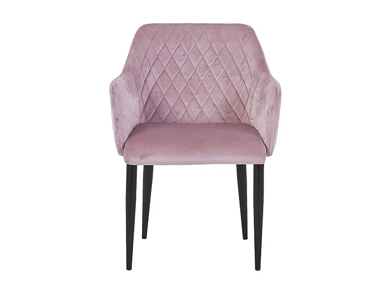 Samt Stühle in Altrosa Retro Style (2er Set)