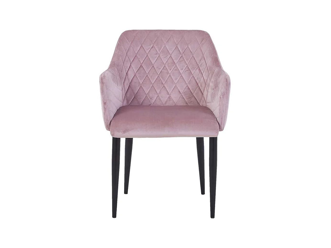 Samt St�hle in Altrosa Retro Style (2er Set)