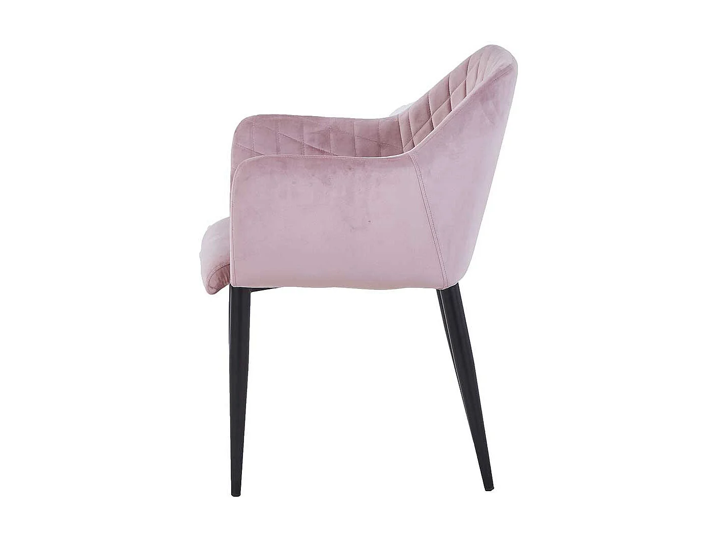 Samt Stühle in Altrosa Retro Style (2er Set)