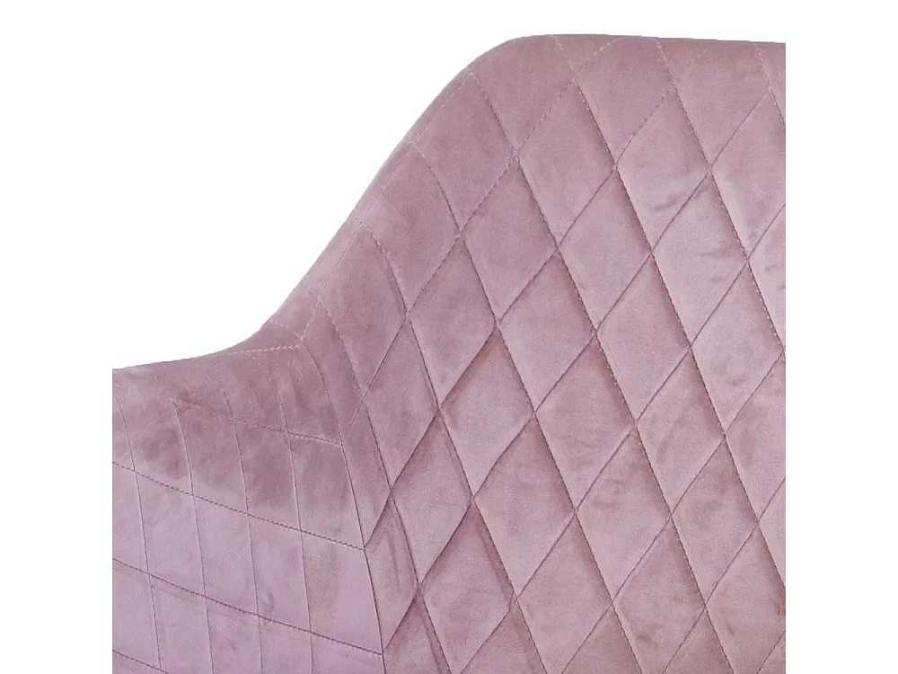 Samt Stühle in Altrosa Retro Style (2er Set)