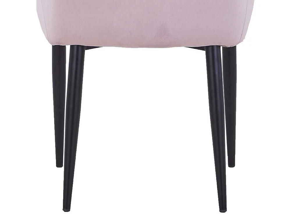 Samt Stühle in Altrosa Retro Style (2er Set)