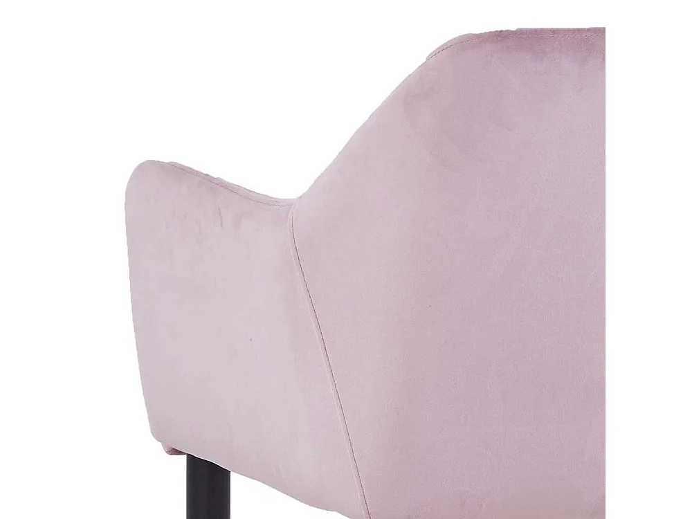 Samt Stühle in Altrosa Retro Style (2er Set)