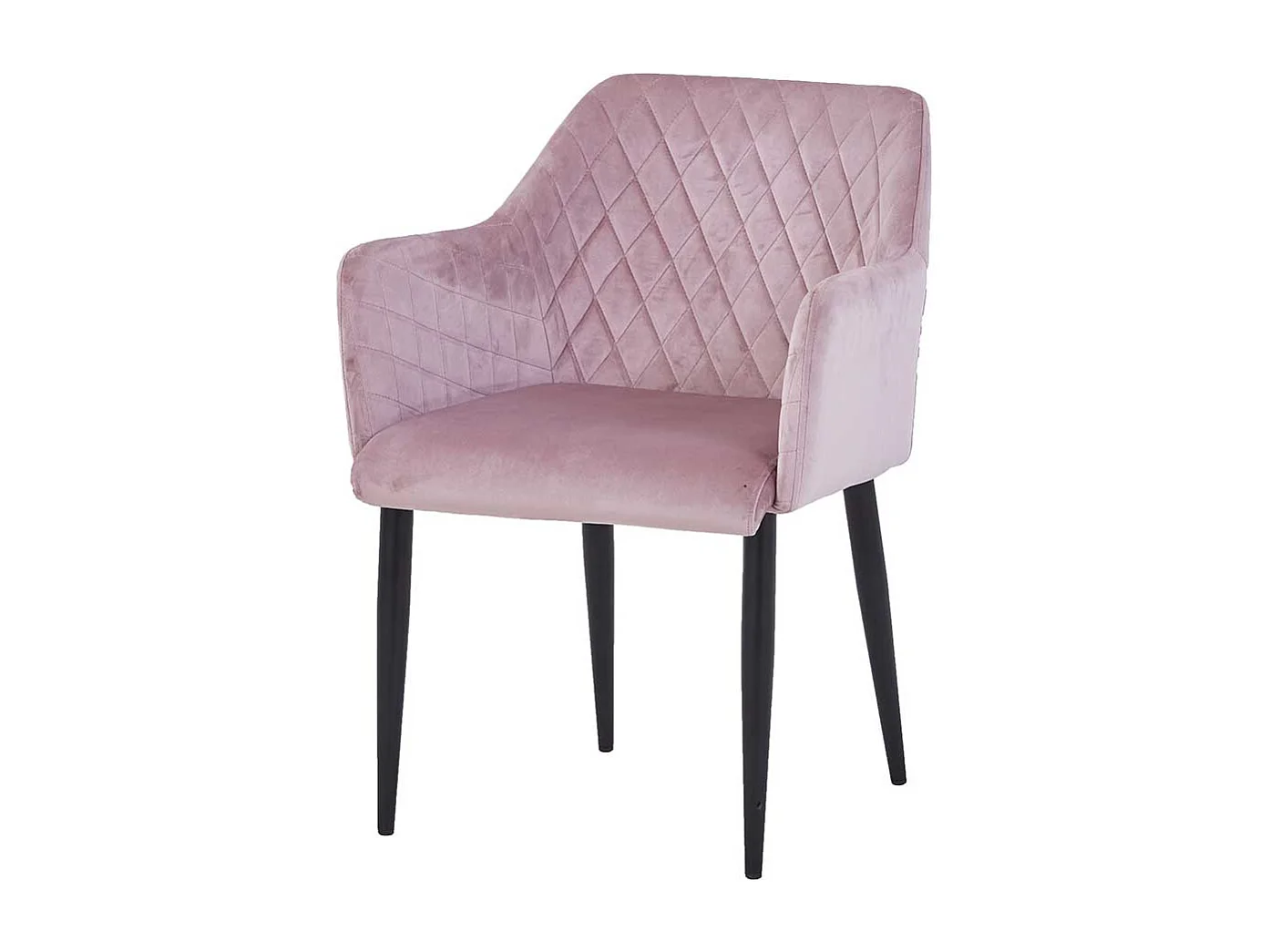 Samt Stühle in Altrosa Retro Style (2er Set)