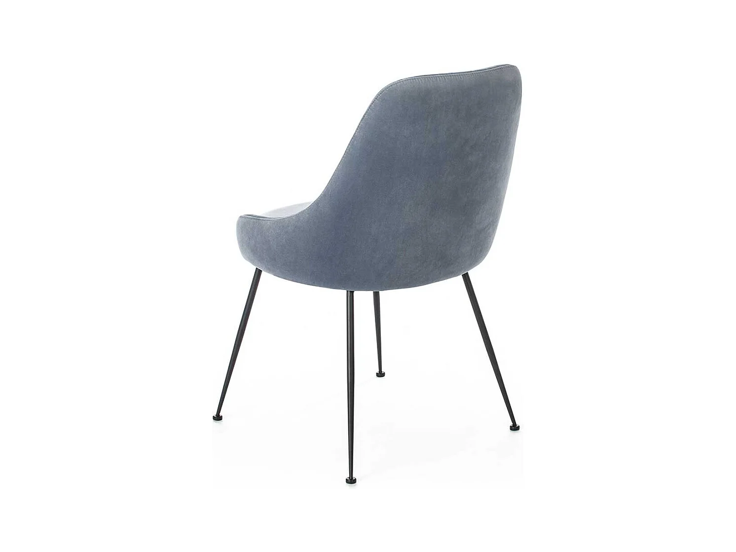 Esszimmerstuhl in Hellblau gepolstert