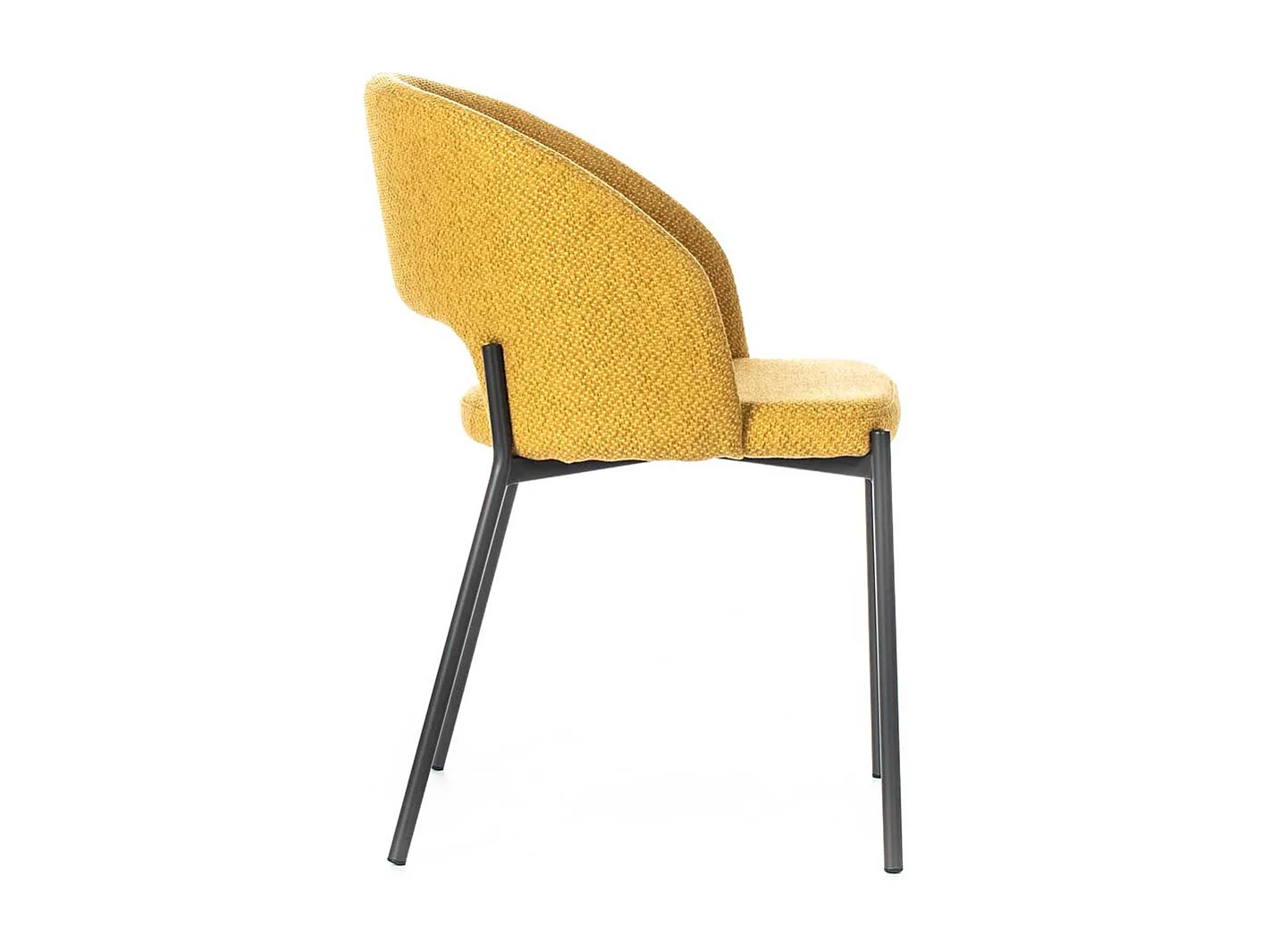 Esszimmerstühle in Gelb Armlehnen (2er Set)