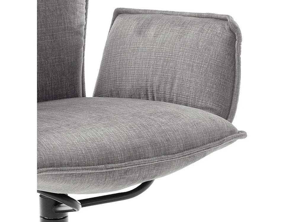 Armlehnstuhl Wohnzimmerstuhl in Anthrazit um 360 Grad drehbar (2er Set)