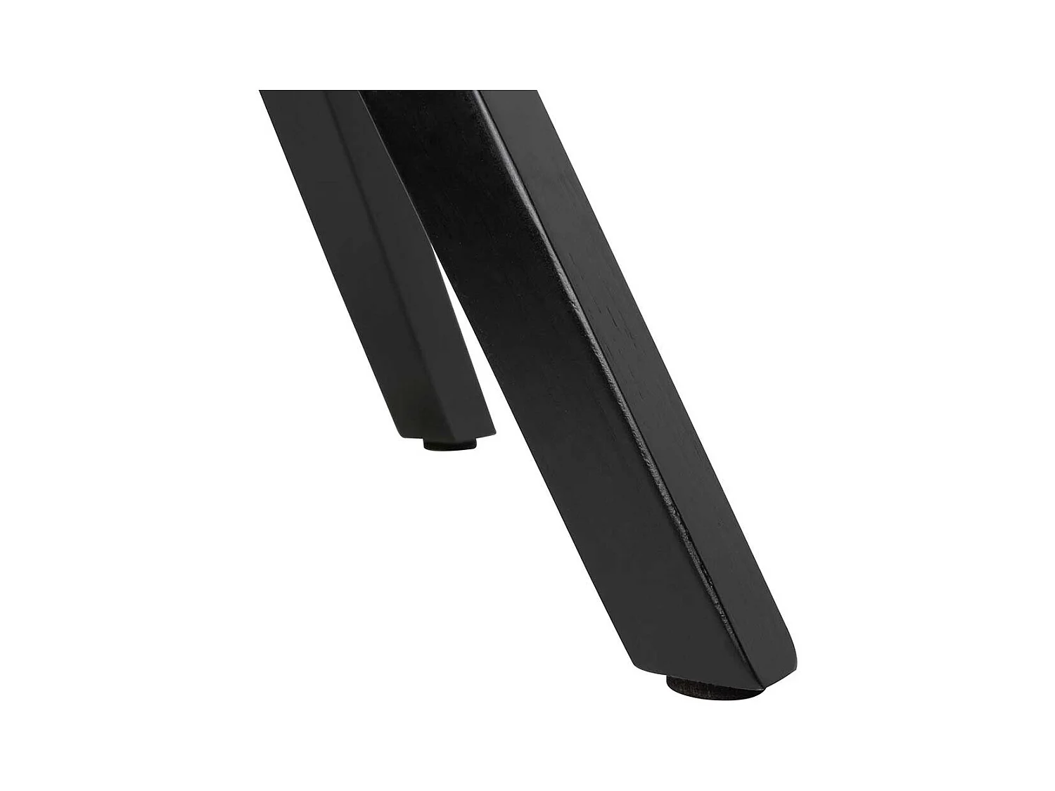 Design Schalenstühle in Schwarz Massivholzgestell (2er Set)