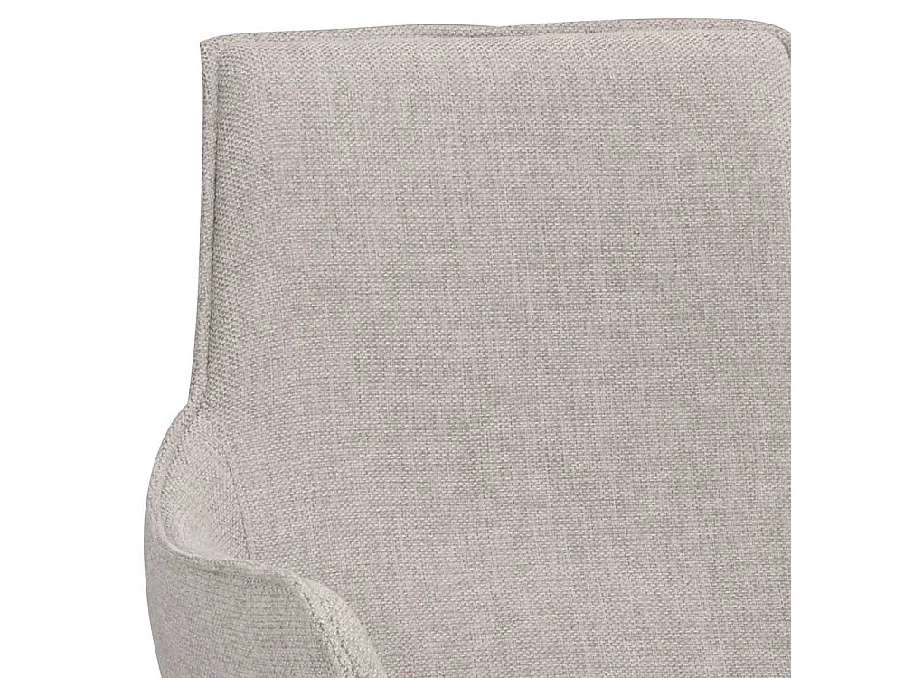 Polsterstuhl Esszimmer Set in Hellgrau Gestell aus Metall (2er Set)