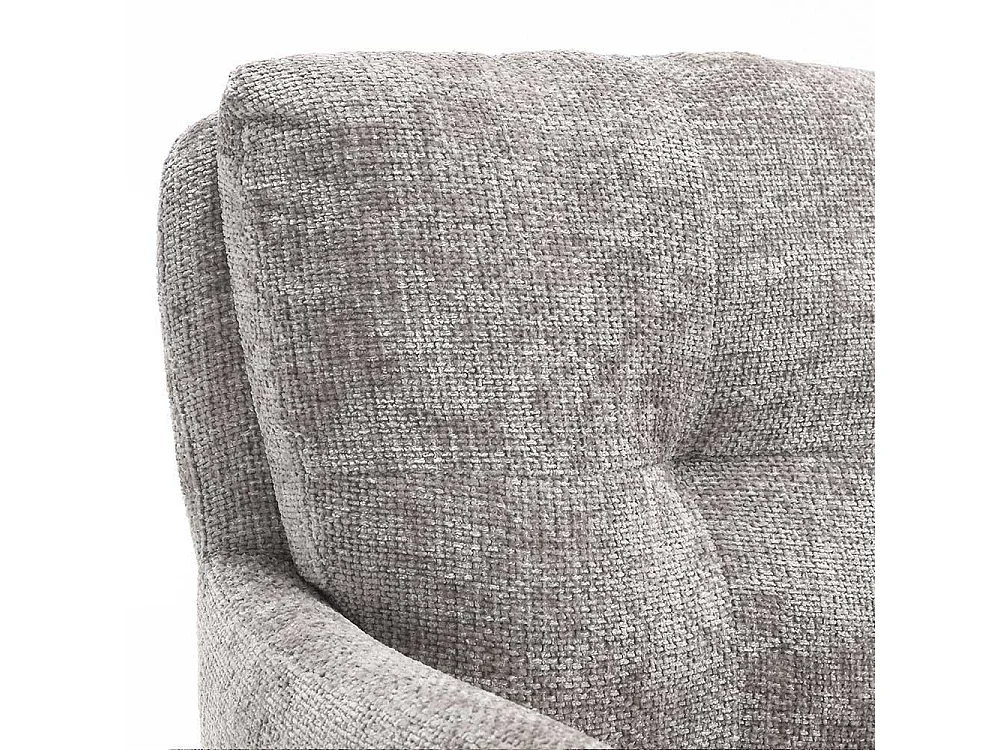 Polsterstuhl Stuhl Set in Grau und Eichefarben (2er Set)