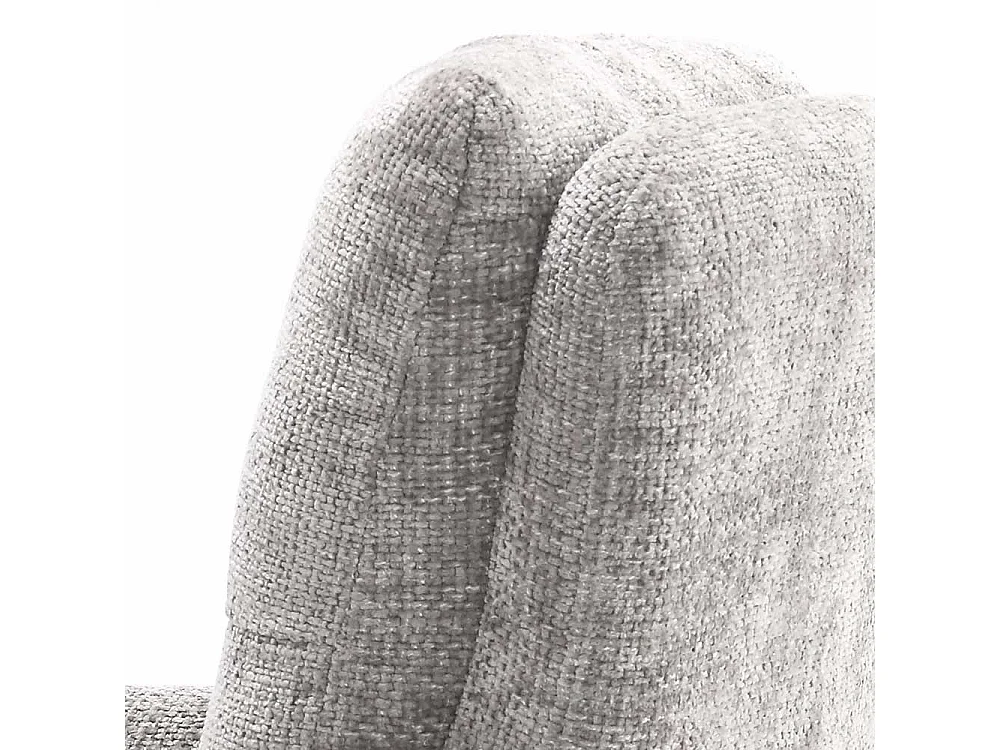 Polsterstuhl Stuhl Set in Grau und Eichefarben (2er Set)