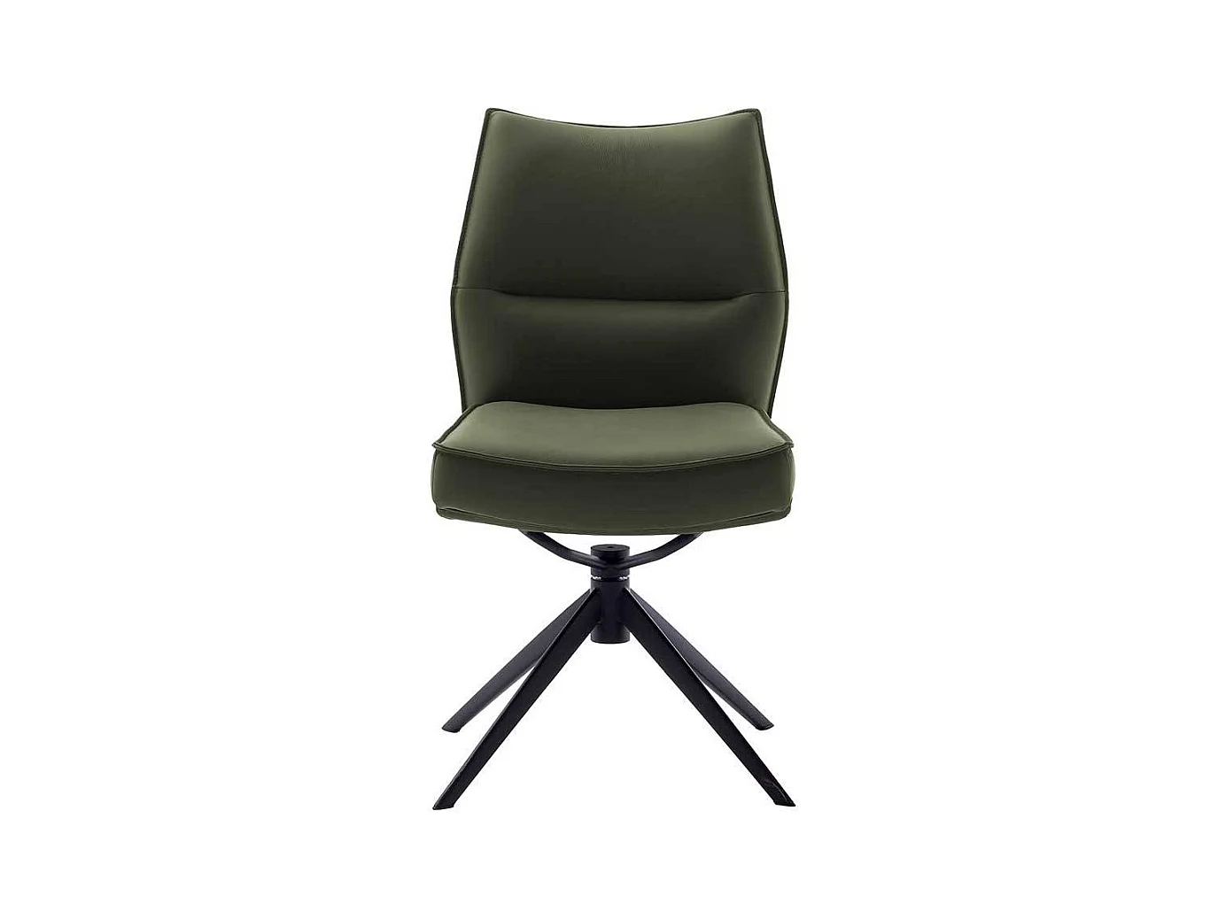 Esszimmerstuhl Stuhl Esszimmer drehbar aus Echtleder (2er Set)