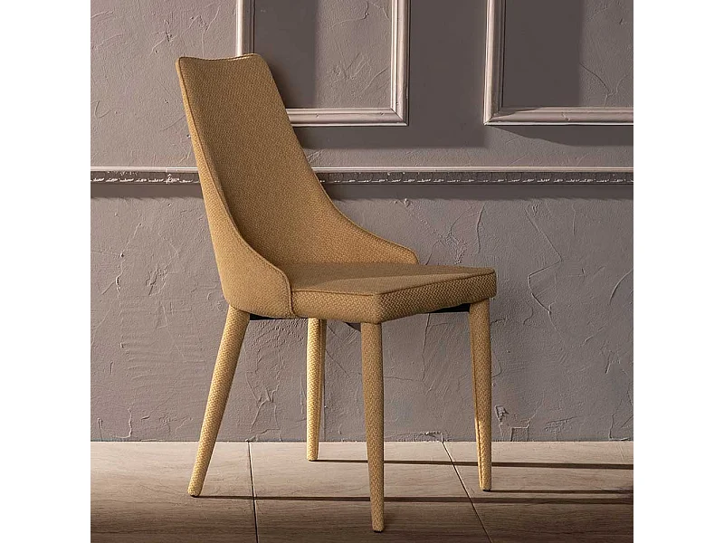 Esszimmer Polsterstühle in Gelb modernen (2er Set)