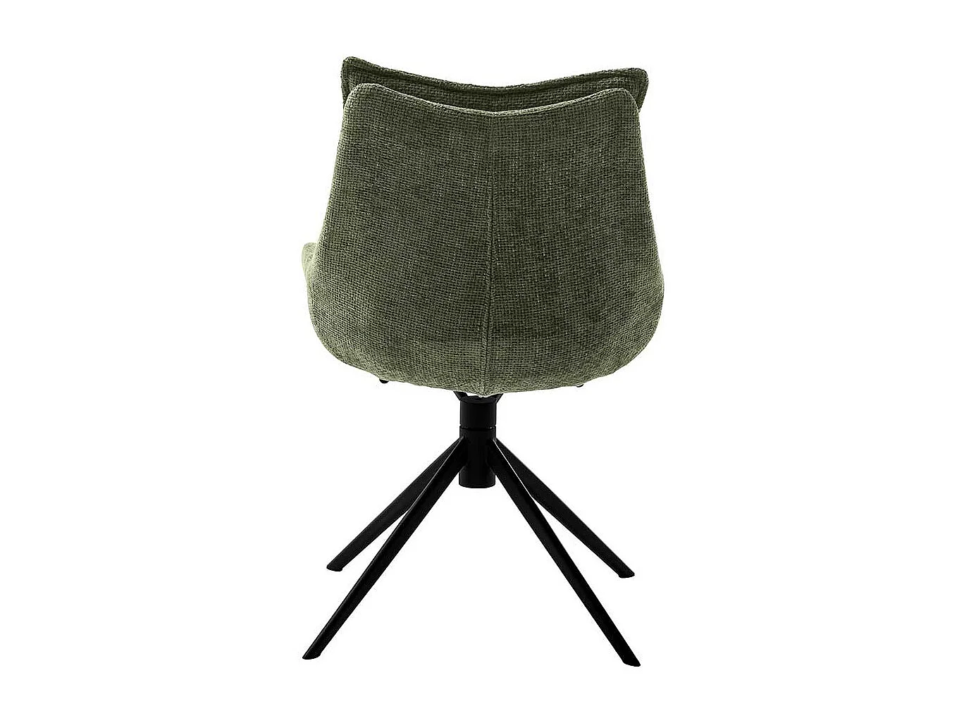 Esstisch Stühle in Oliv Grün Gestell aus Metall (2er Set)