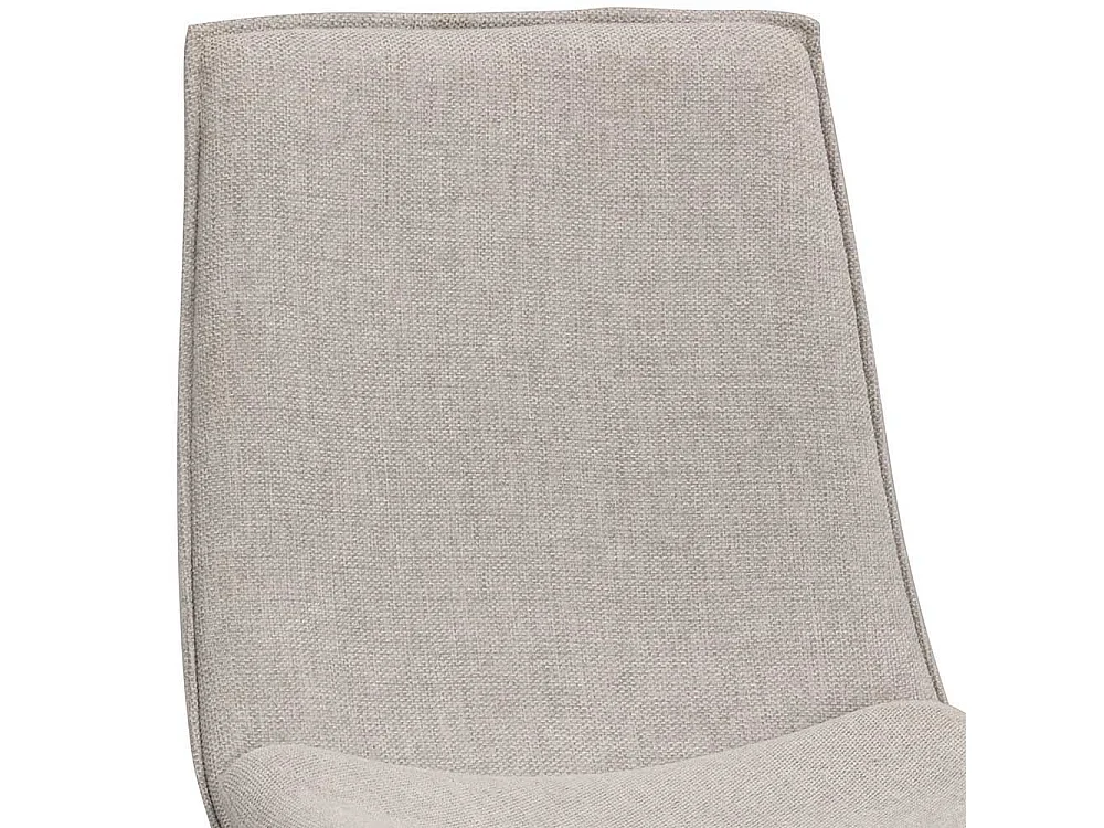 2 Stühle mit gepolsterter Rückenlehne Gestell aus Metall (2er Set)