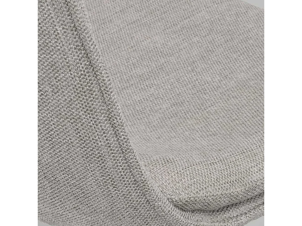 2 Stühle mit gepolsterter Rückenlehne Gestell aus Metall (2er Set)