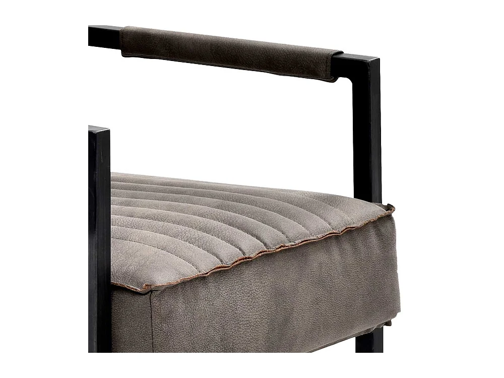 Esszimmerstühle in Schlammfarben und Schwarz Armlehnen (2er Set)