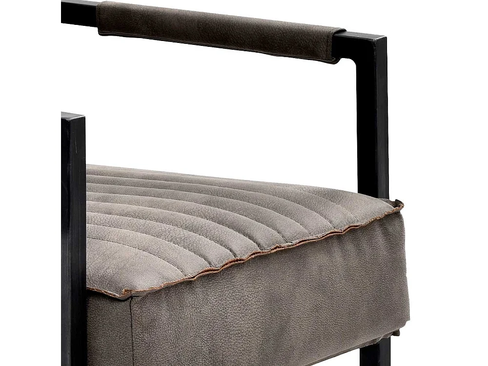 Esszimmerstühle in Schlammfarben und Schwarz Armlehnen (2er Set)