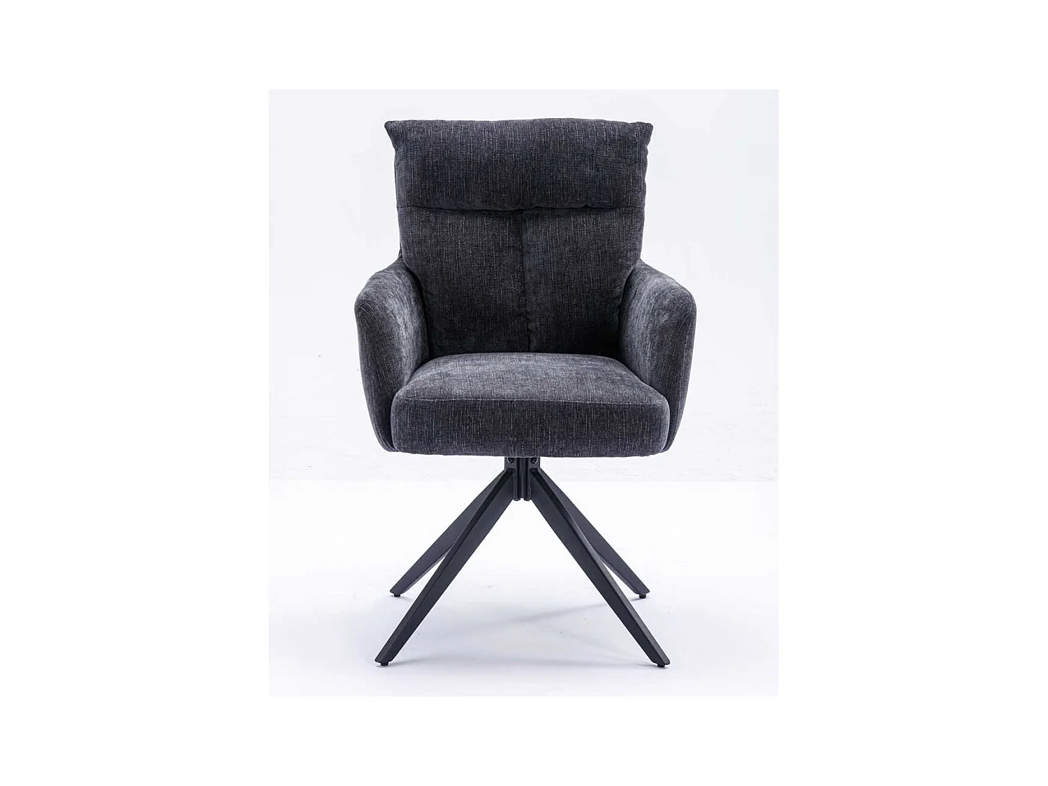 Esszimmerstuhl Stuhl Esszimmer mit Armlehnen und Gestell aus Metall (2er Set)