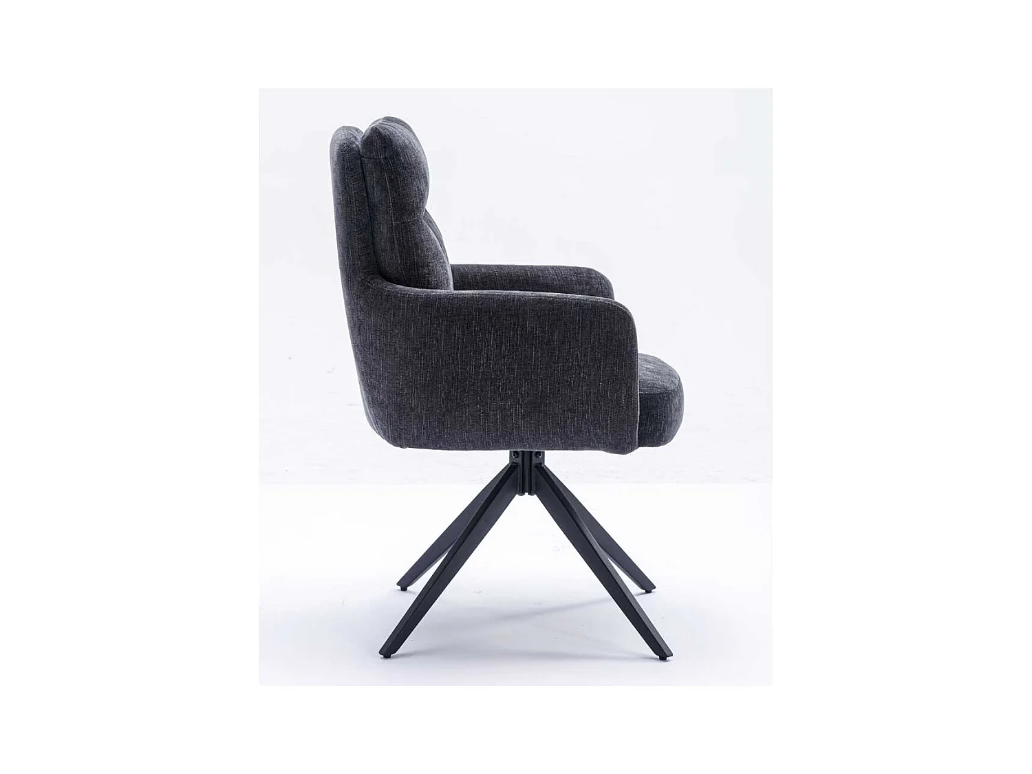 Esszimmerstuhl Stuhl Esszimmer mit Armlehnen und Gestell aus Metall (2er Set)