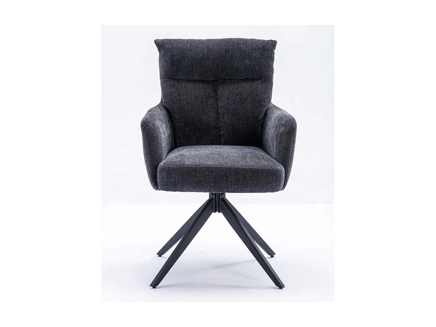 Esszimmerstuhl Stuhl Esszimmer mit Armlehnen und Gestell aus Metall (2er Set)