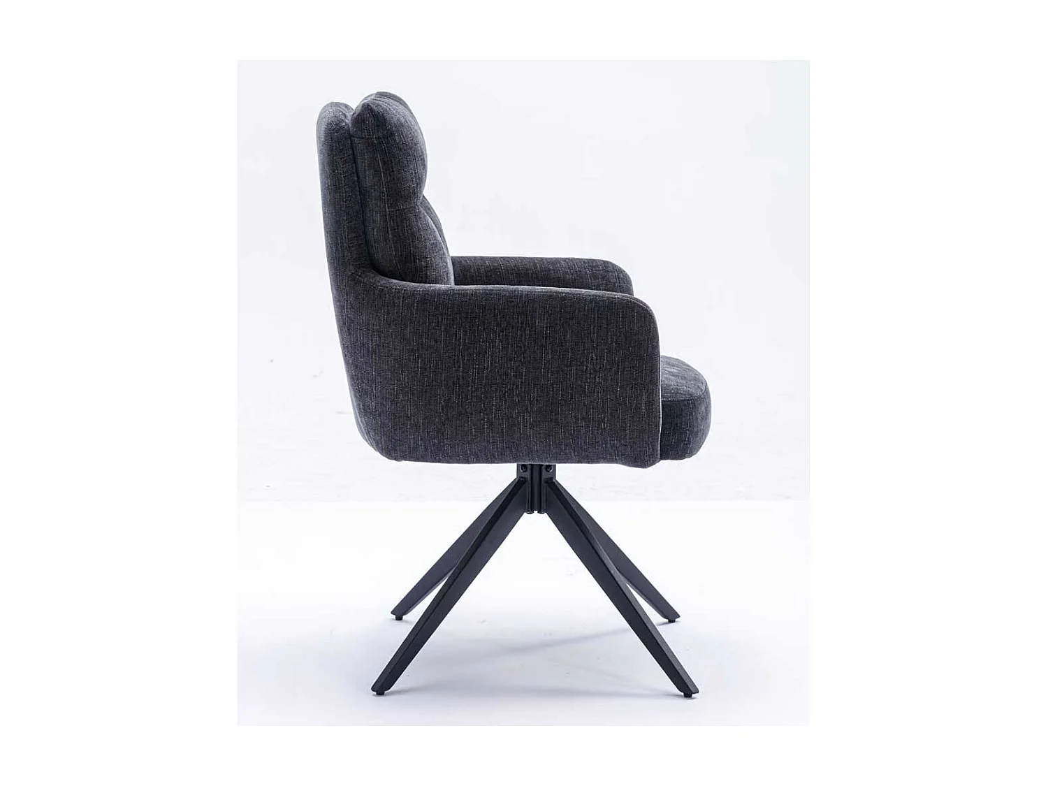 Esszimmerstuhl Stuhl Esszimmer mit Armlehnen und Gestell aus Metall (2er Set)