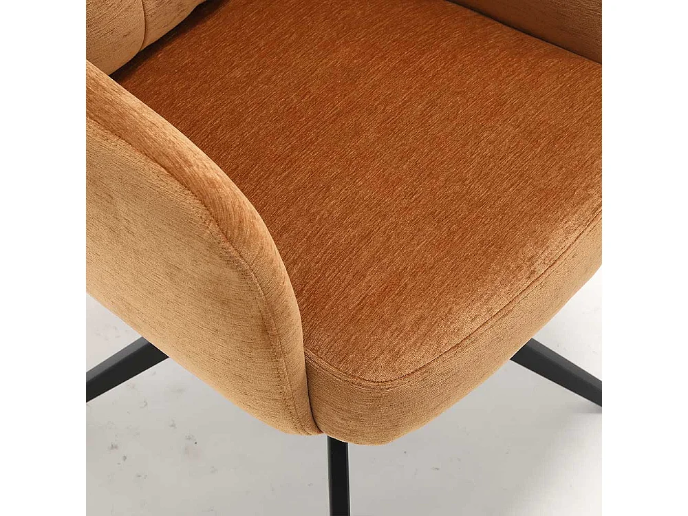 Hochlehner Stuhl Set drehbar mit Gestell aus Metall (2er Set)