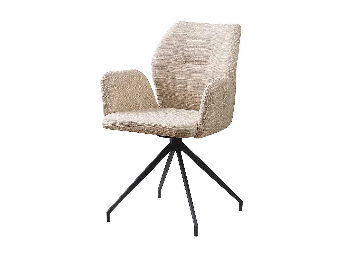 Esszimmerstuhl mit Armlehnen Gestell aus Metall