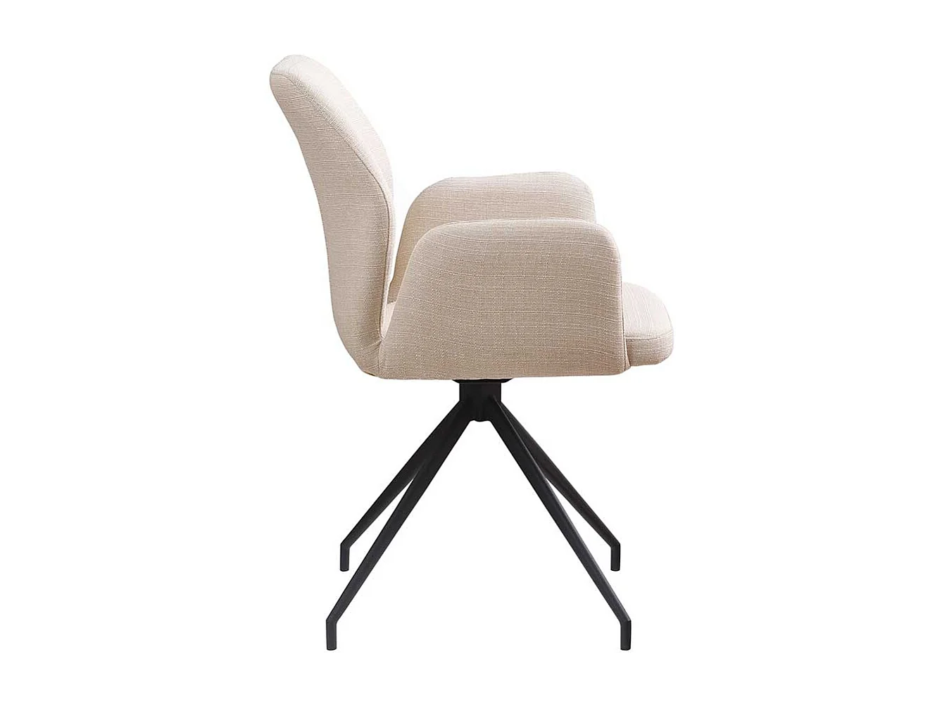 Esszimmerstuhl mit Armlehnen Gestell aus Metall