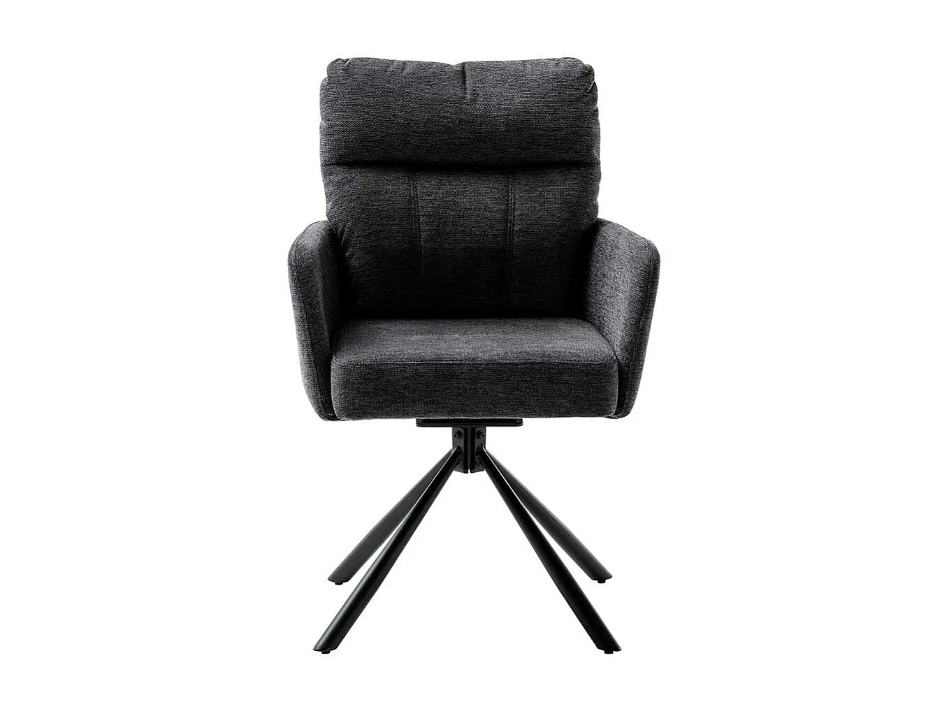 Esszimmerstuhl mit Armlehnen drehbar (2er Set)