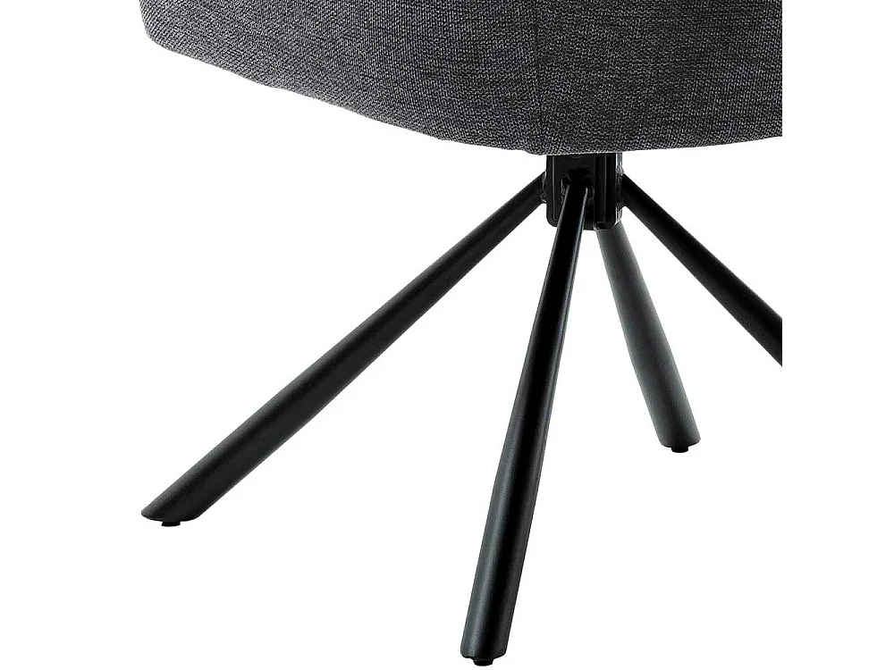 Esszimmerstuhl mit Armlehnen drehbar (2er Set)